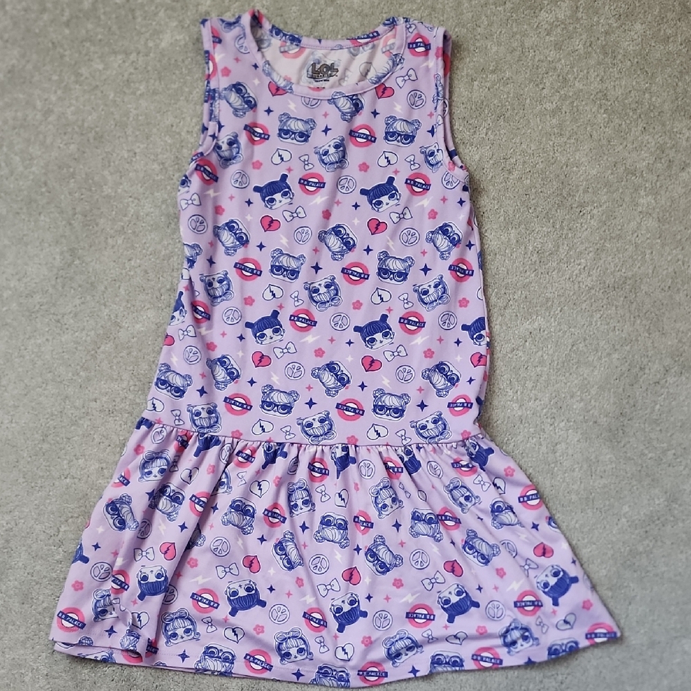 L.O.L. Surprise! Pink and Blue Graphic Top